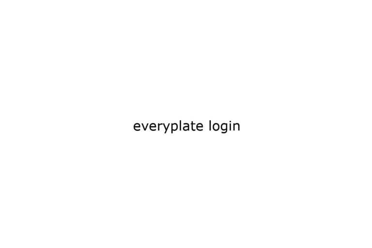 everyplate-login