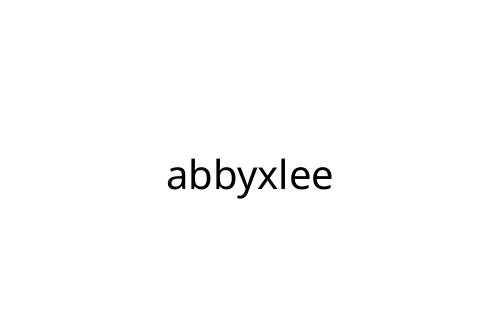 abbyxlee