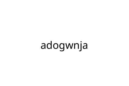adogwnja