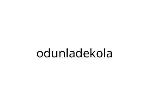 odunladekola