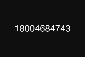 18004684743