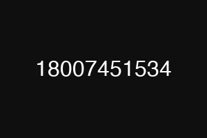 18007451534