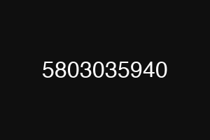 5803035940