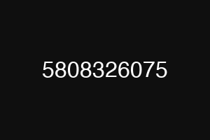 5808326075