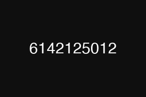 6142125012