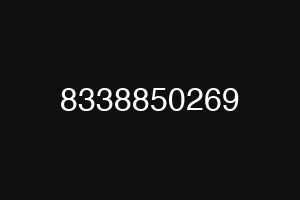 8338850269
