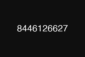8446126627