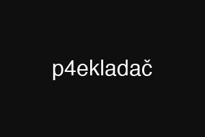 p4ekladač