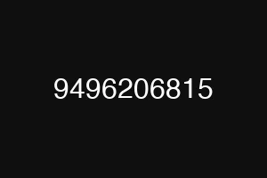 9496206815